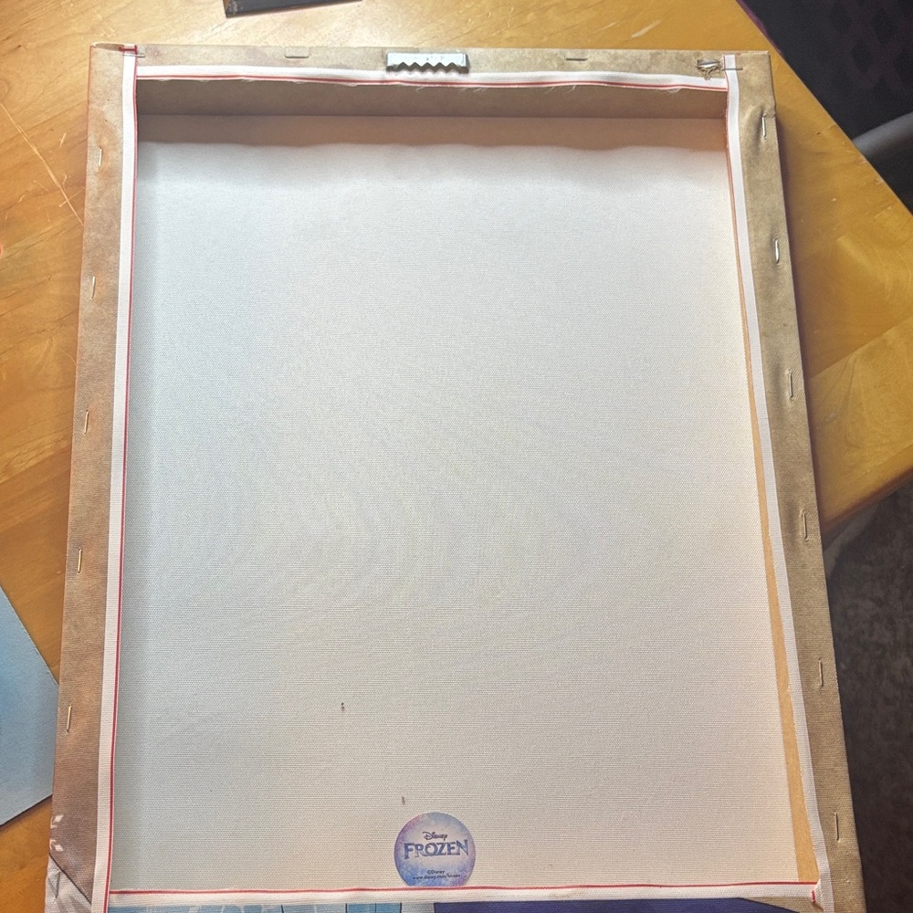 Frozen Canvas Art with Anna and Elsa - Picture 2 of 4